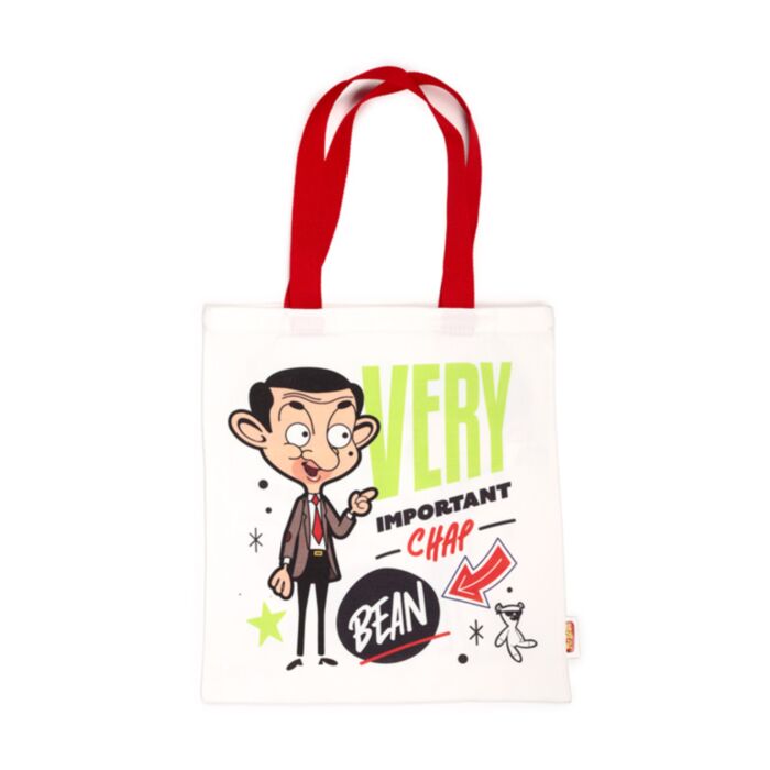 Tote Bag Reutilizable Mr Bean con Osito Teddy