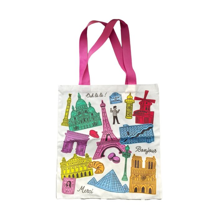 Tote Bag Reutilizable Je t´aime Paris