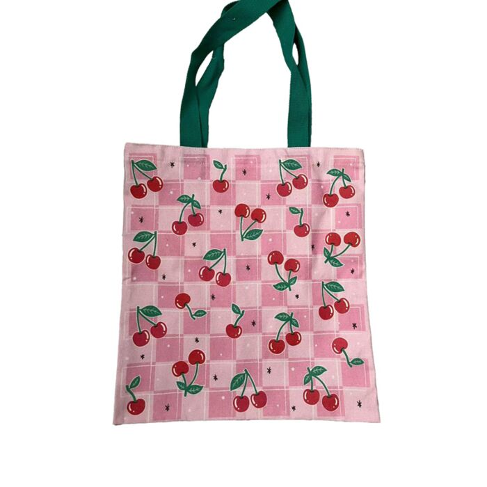 Tote Bag Reutilizable Cherries Cerezas
