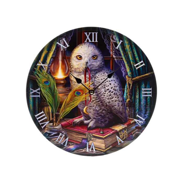 Reloj de Pared Lisa Parker Búho Guardián de los Hechizos 