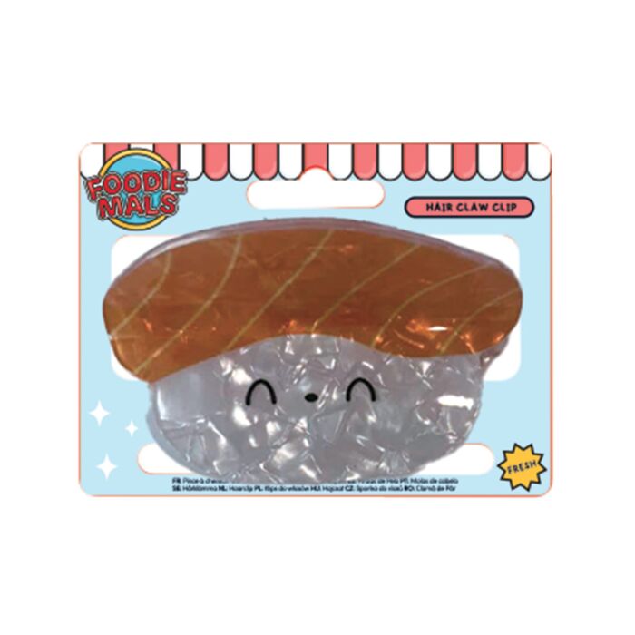 Pinza de Pelo Foodiemals diseño Sushi de Salmón