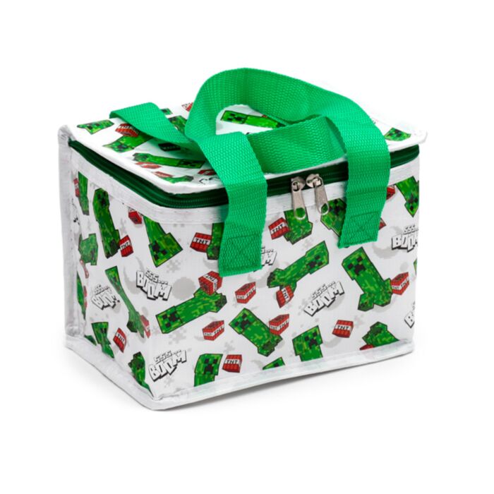 Bolsa Refrigerante RPET  Creeper y TNT Minecraft
