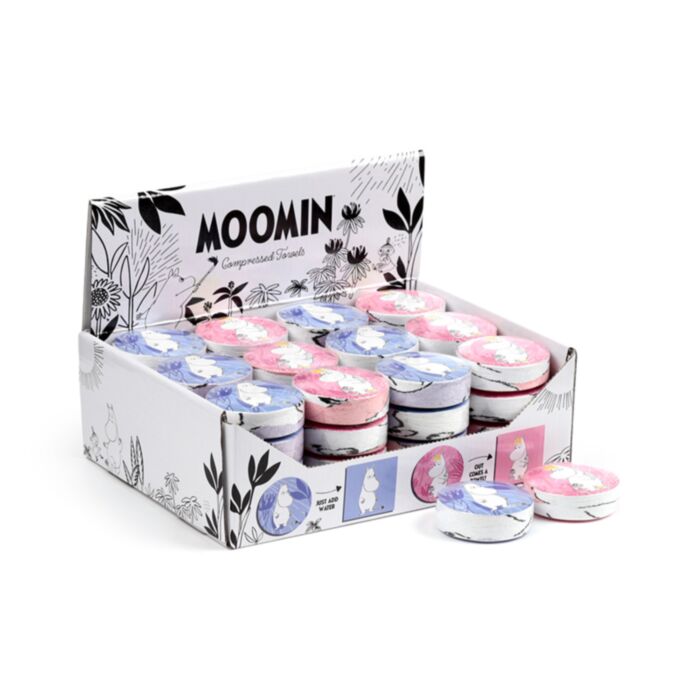 Toalla Comprimida de Viaje Moomin & Tammi 