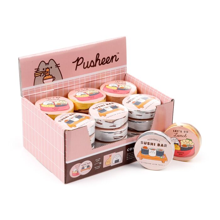 Toalla Comprimida de Viaje Gato Pusheen Sushi Club