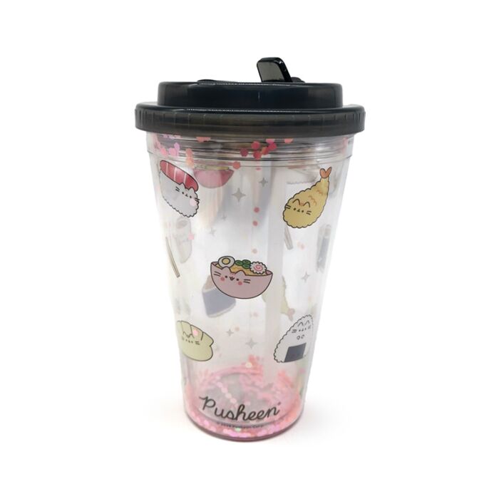 Vaso de Plástico Inastillable Gato Pusheen Sushi Club 