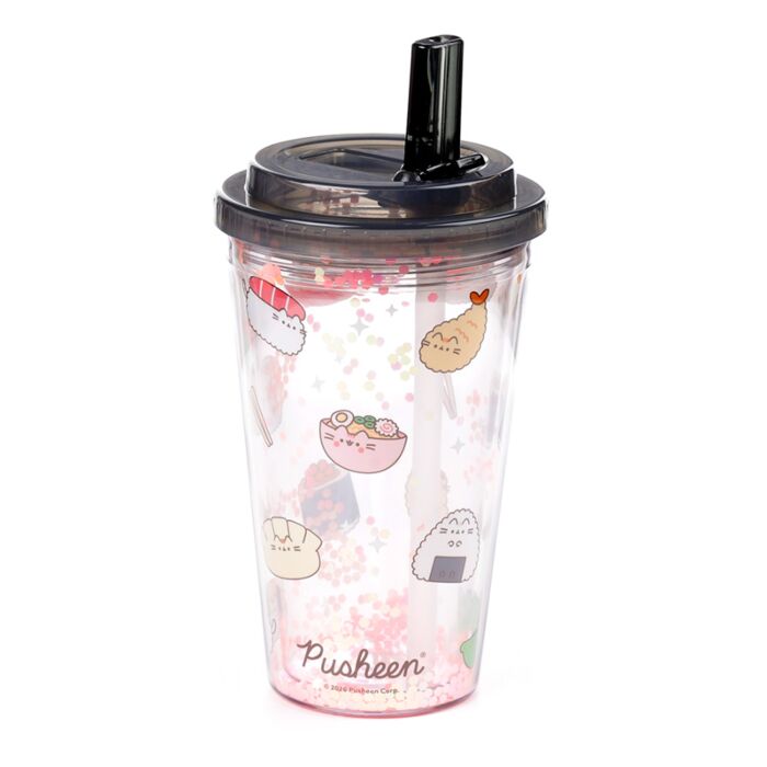 Vaso de Plástico Inastillable Gato Pusheen Sushi Club 