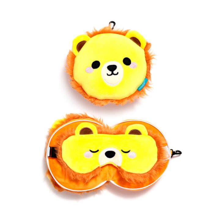 Almohada de Viaje con Antifaz Relaxeazzz León
