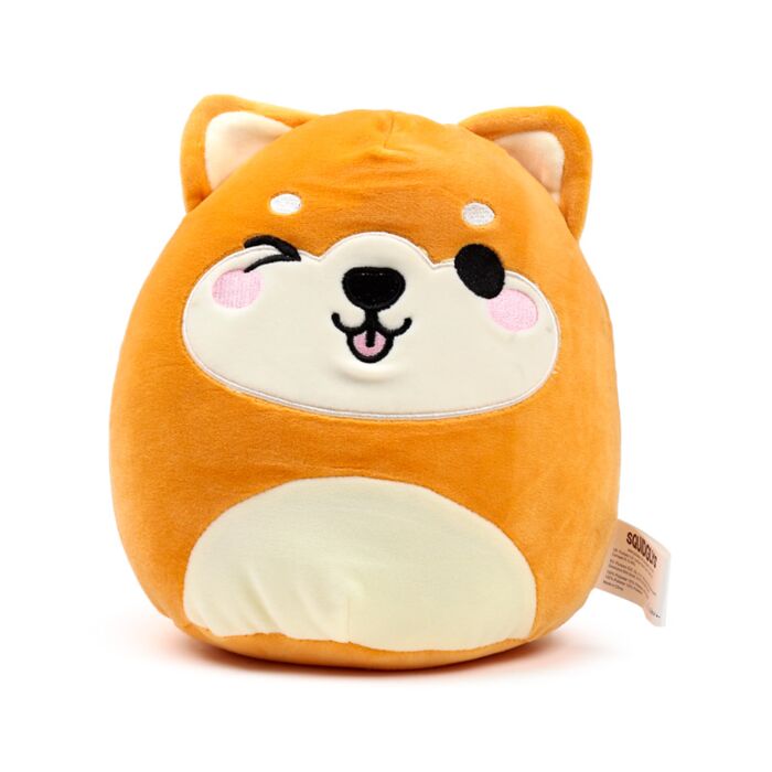 Cojín de Peluche Squidglys El Perro Shiba Inu Shuggs Mascotas de Adoramals