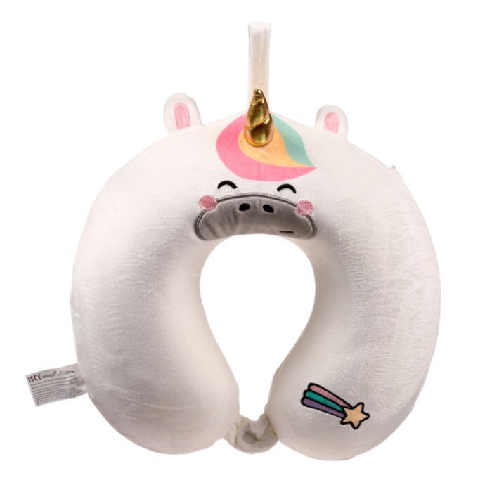 Almohada de Viaje con Memoria de Forma Relaxeazzz El Unicornio Astra