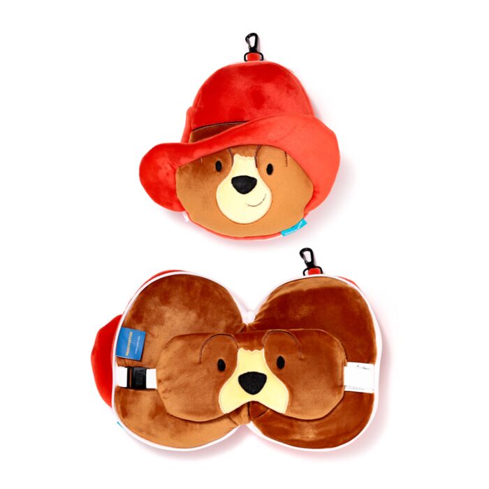 Almohada de Viaje con Antifaz Relaxeazzz Oso Paddington