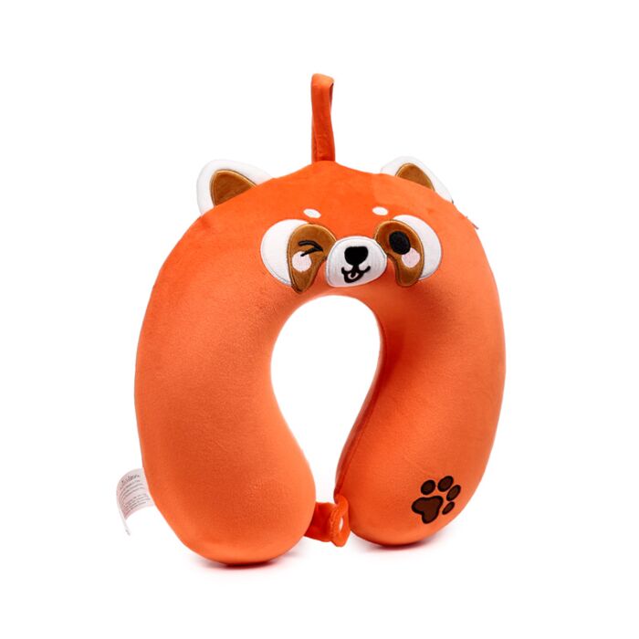 Almohada de Viaje con Memoria de Forma Relaxeazzz El Panda Rojo Ru Adoramals