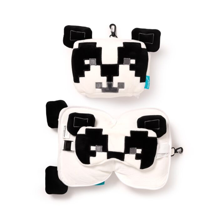 Almohada de Viaje con Antifaz Relaxeazzz Panda