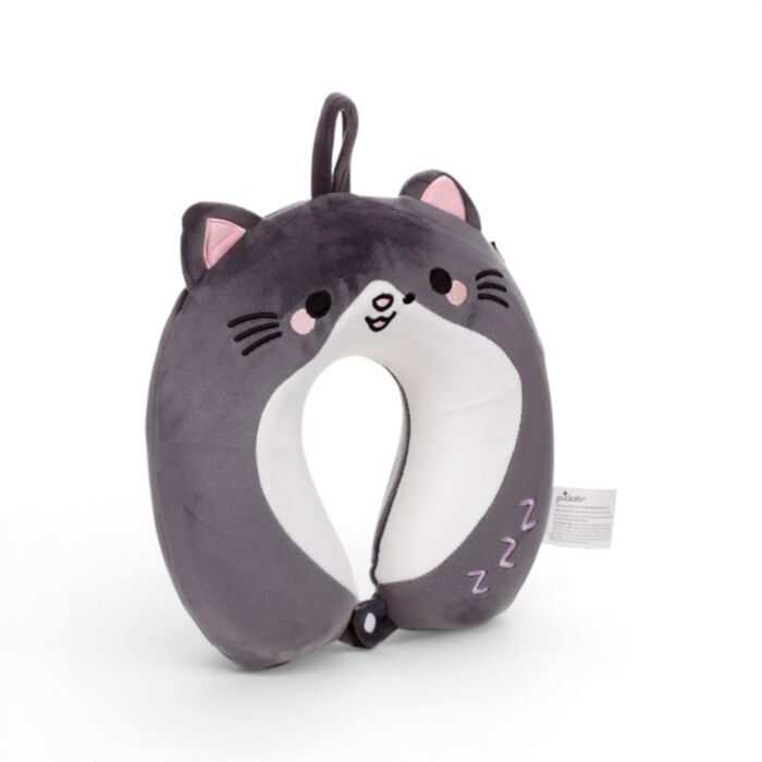 Almohada de Viaje Kids con Memoria de Forma Relaxeazzz Smudge El Gato Adoramals