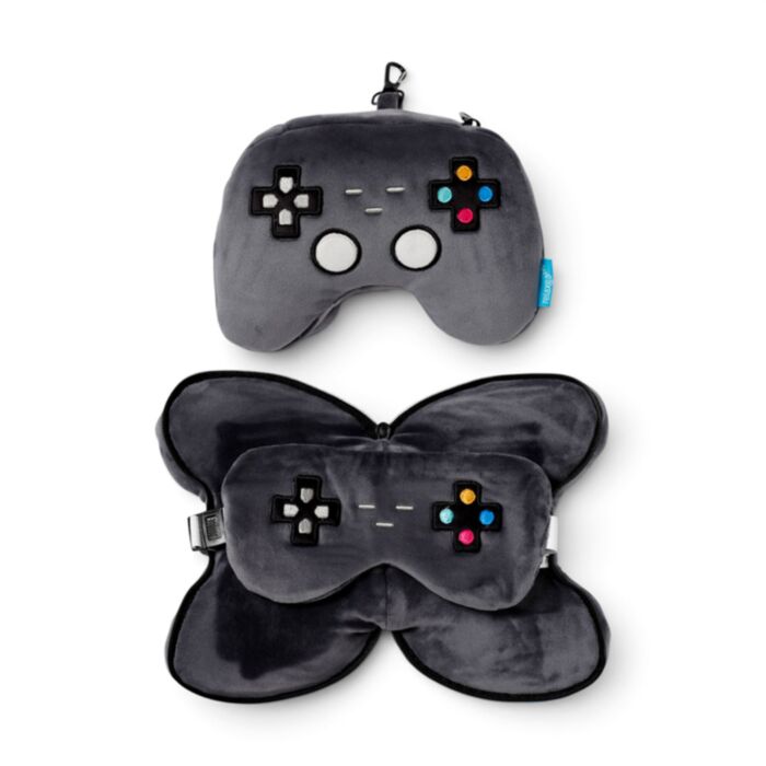 Almohada de Viaje con Antifaf Relaxeazzz Mando Videojuegos Game Over