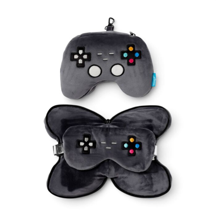 Almohada de Viaje con Antifaf Relaxeazzz Mando Videojuegos Game Over
