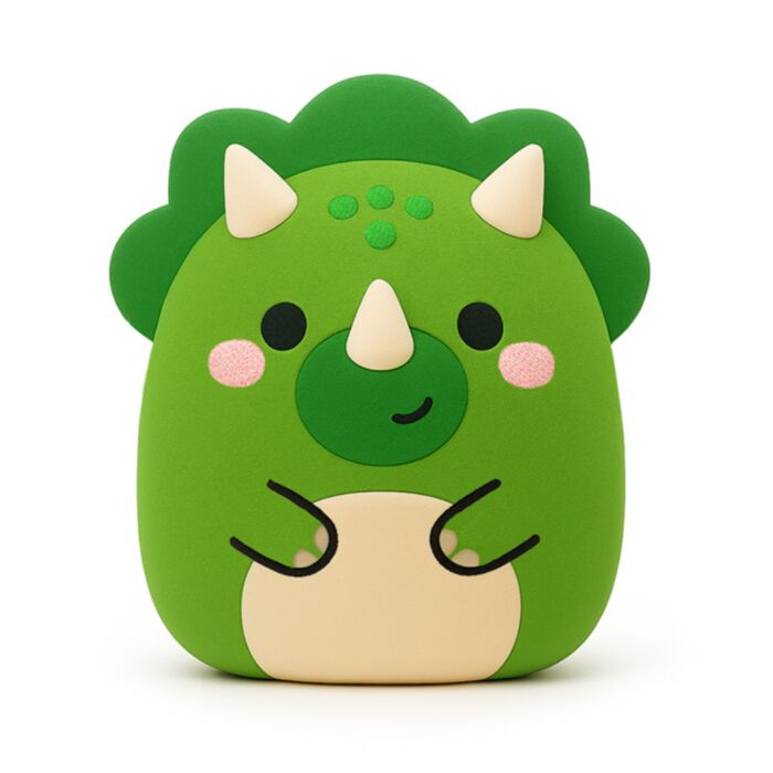 Cojín de Peluche Squidglys Dinosauro Adorasaurs 