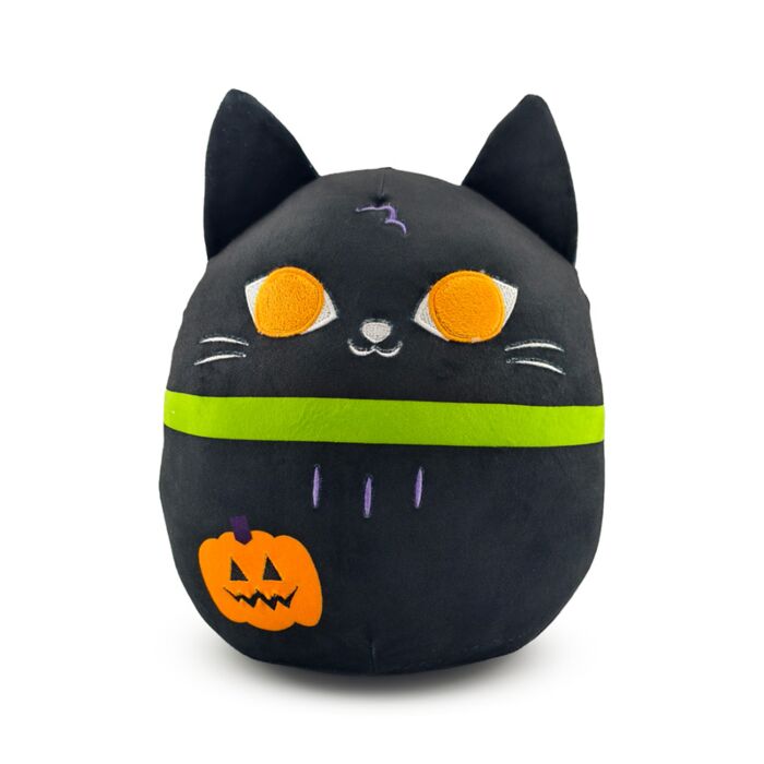 Cojín de Peluche Squidglys Gato Negro Spooky Espeluznante