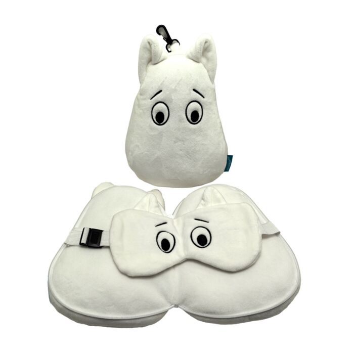 Almohada de Viaje con Antifaf Relaxeazzz Mumin Moomin  