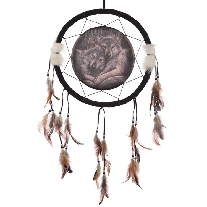 Atrapasueños Lobo Fiel Compañero Lisa Parker 33cm