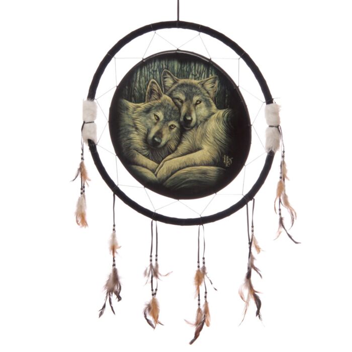 Atrapasueños Lobo Fiel Compañero Lisa Parker 62cm