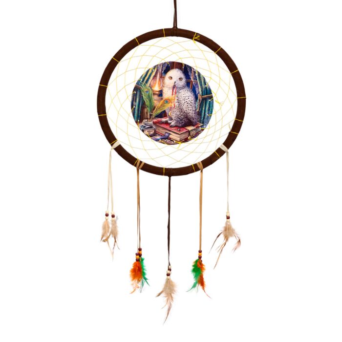 Atrapasueños Guardián de Hechizos Búho de Lisa Parker 33cm