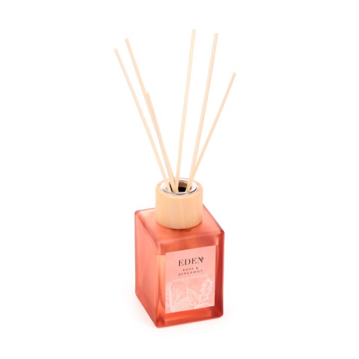 Difusor de Varillas Eden Rosa y Bergamota 100 ml