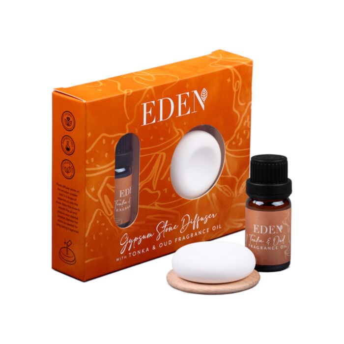 Set de Difusor de Piedra y Aceite Tonka y Oud
