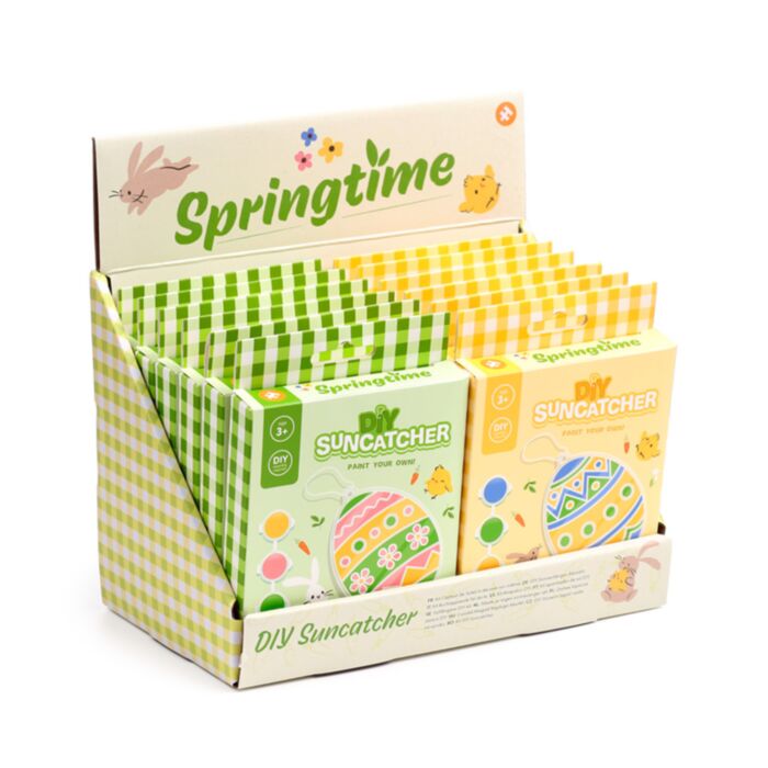 Atrapasol DIY Huevo de Pascua Primavera Springtime