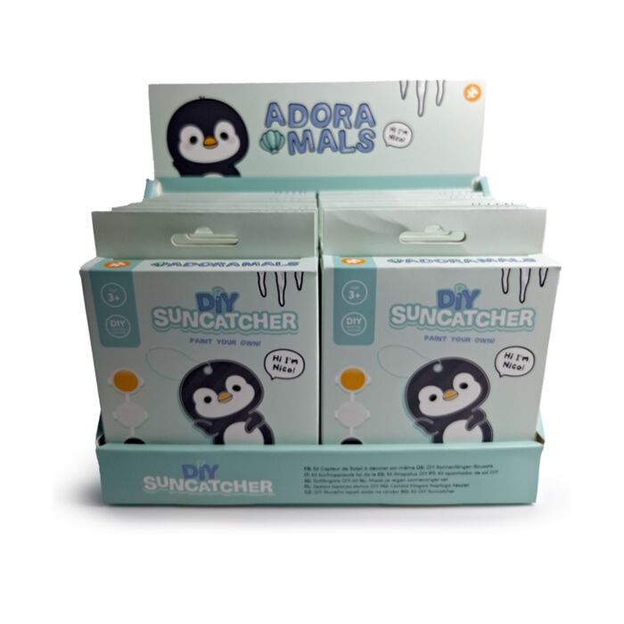 Atrapasol DIY El Pingüino Nico Adoramals Océano 