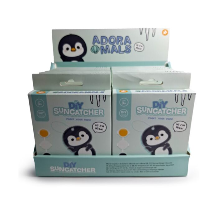 Atrapasol DIY El Pingüino Nico Adoramals Océano 