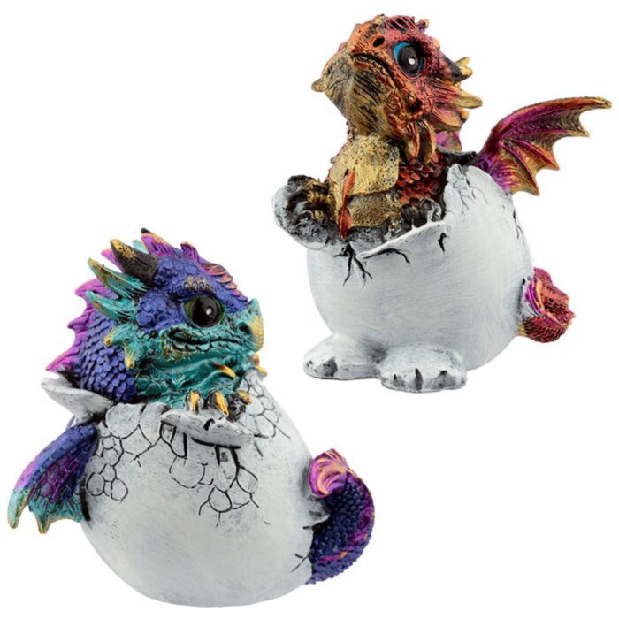 Figura Dragón Saliendo del Huevo