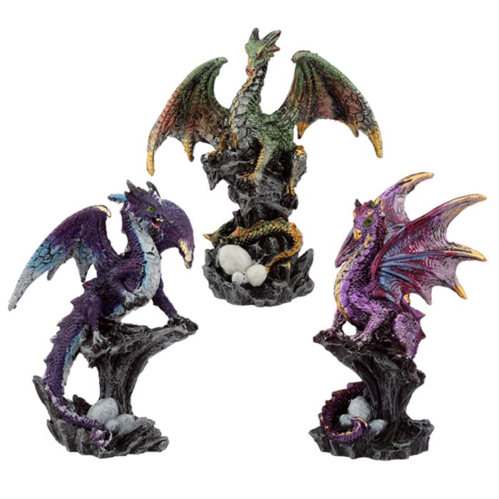 Figura Dragón Leyenda Oscura Madre Guardiana