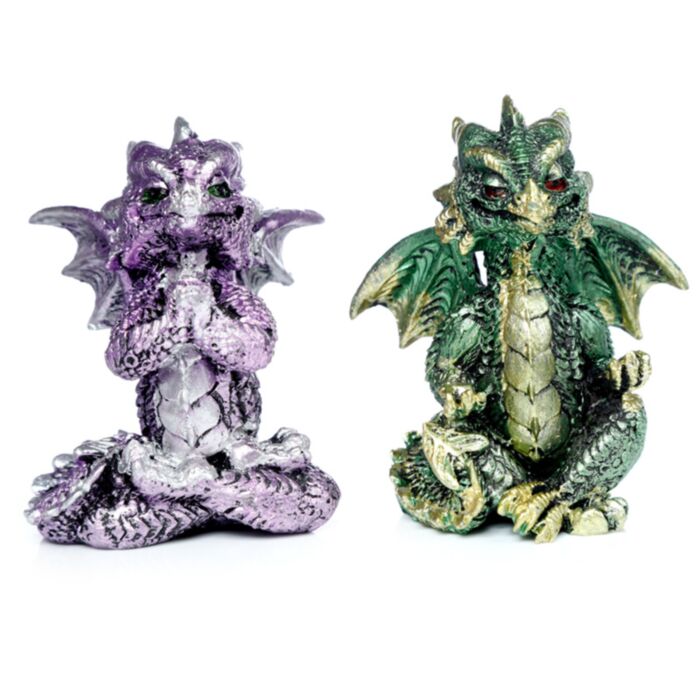 Figura de Dragón Elementos del Yoga Dragón de la Paz
