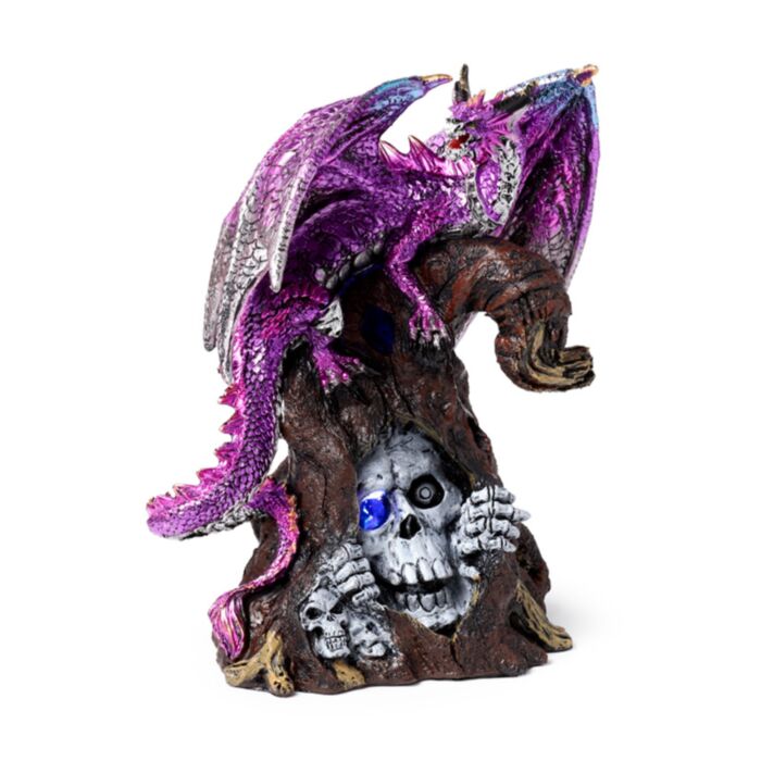 Dragón Amatista Leyendas Oscuras El Guardián de la Puerta de la Muerte 
