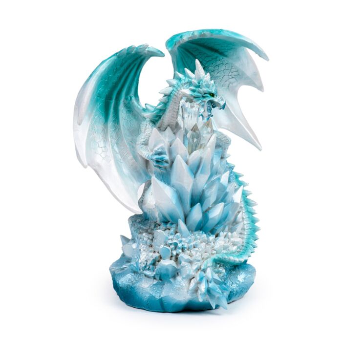 Figura de Dragón Leyendas Oscuras Dragón Cristal de Cuarzo