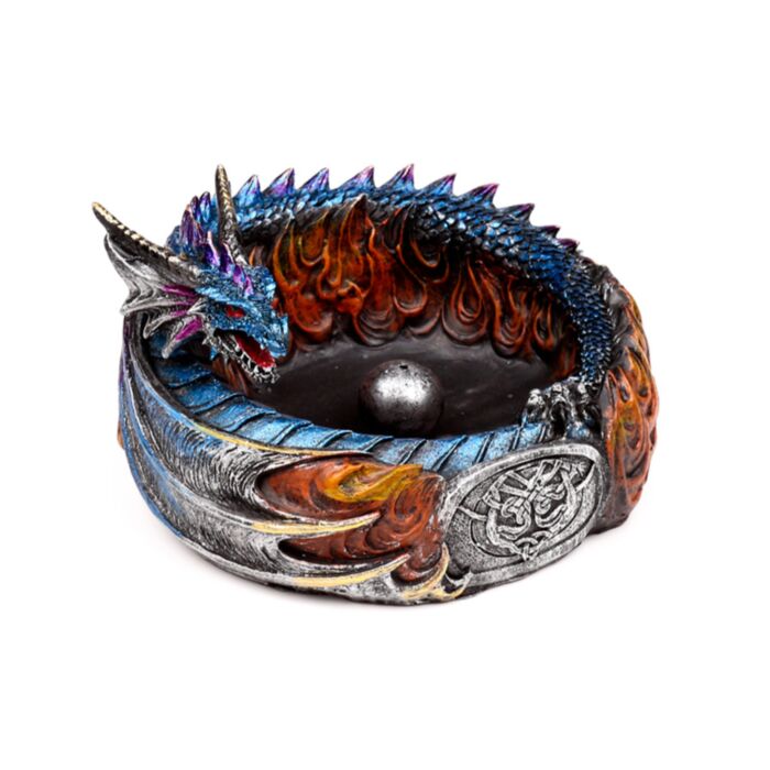 Quemador de Incienso y Varillas Dragón Leyenda Oscura Círculo de Fuego 