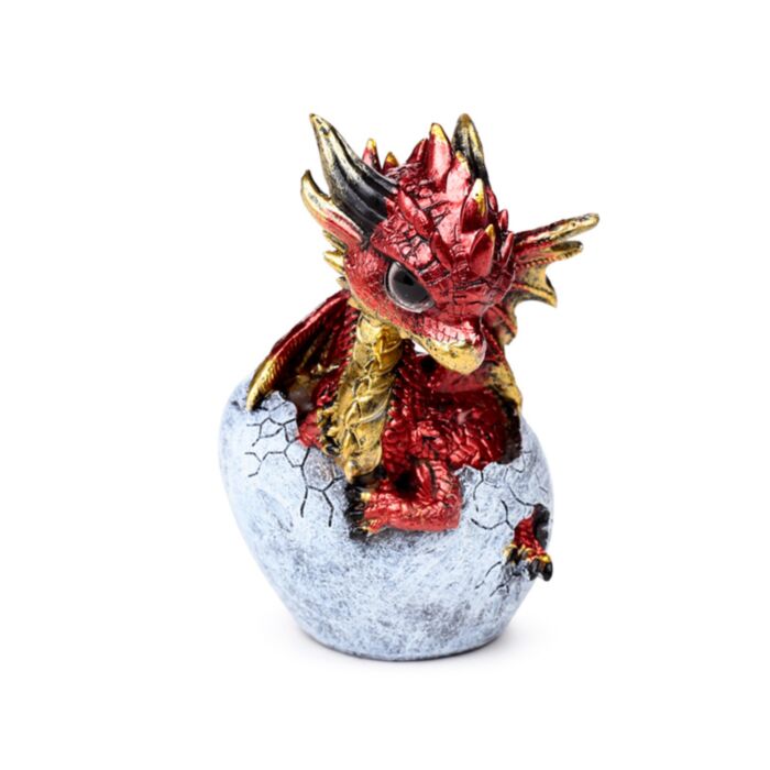 Figura Dragón de Fuego Bebé Adorable Naciendo