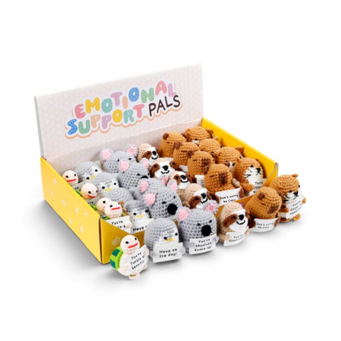 Animalitos de crochet con mensajes reconfortantes Mix 1