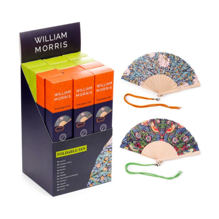 Abanico William Morris 