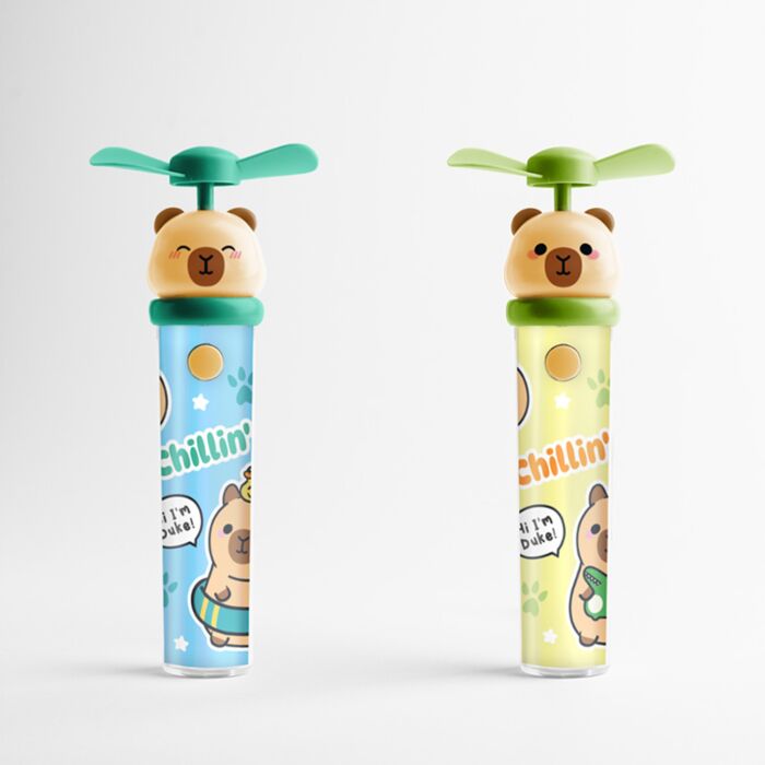 Ventilador Portátil Recargable Capibara 