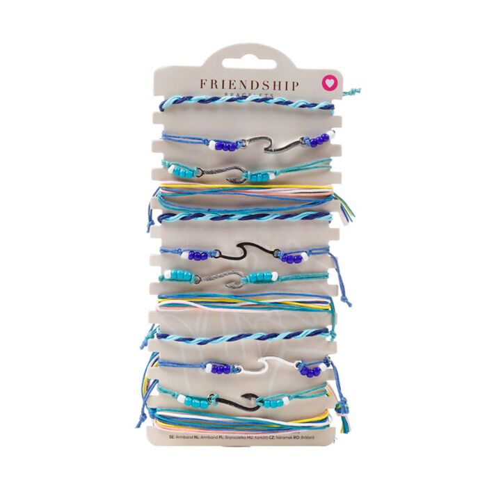 Pulsera Boho Olas Azules