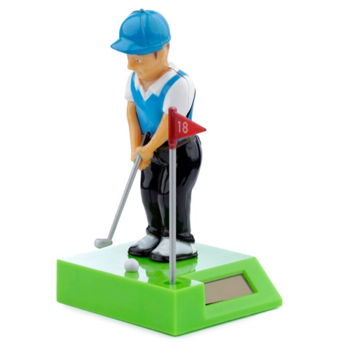 Muñeco Solar Jugador de Golf
