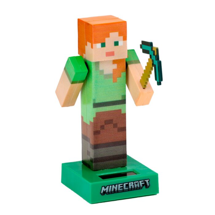 Muñeco Solar Alex Minecraft