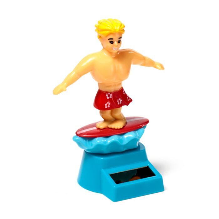 Muñeco Solar Surfero