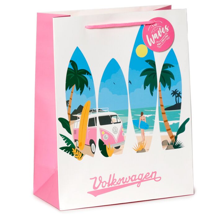 Bolsa de Regalo Caravana Volkswagen VW T1 Camper Olas Grande