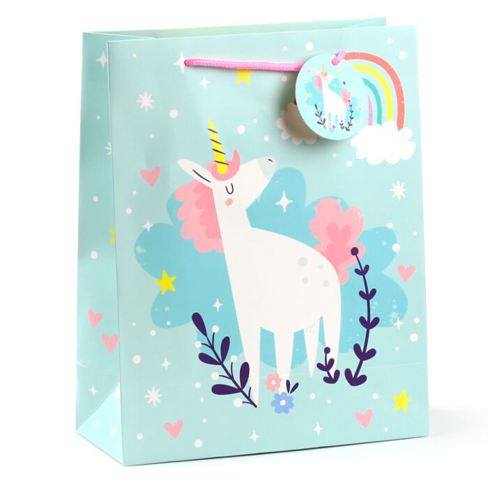 Bolsa de Regalo Unicornio Mágico Grande