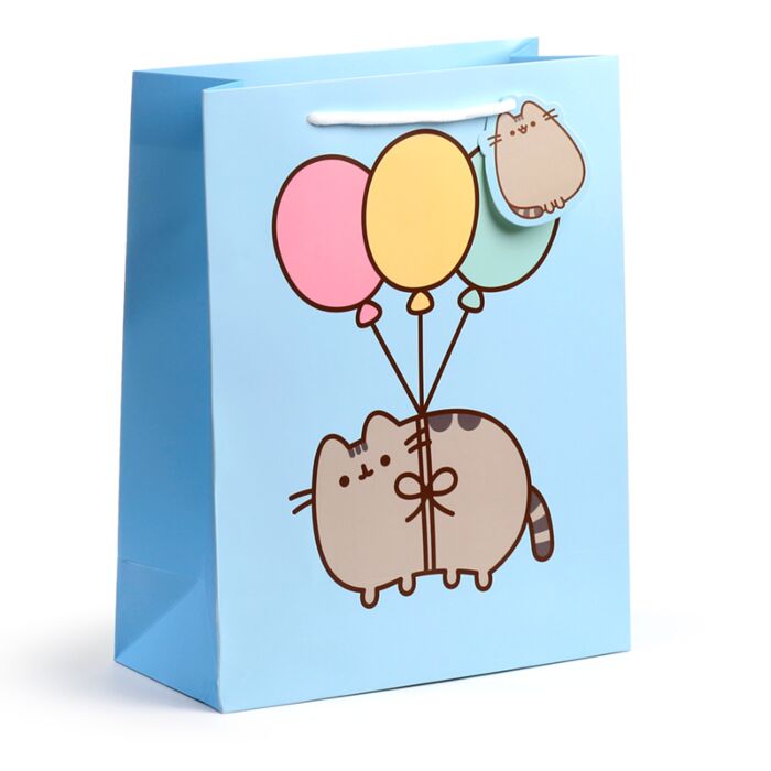 Bolsa de Regalo El Gato Pusheen y Corazón Grande