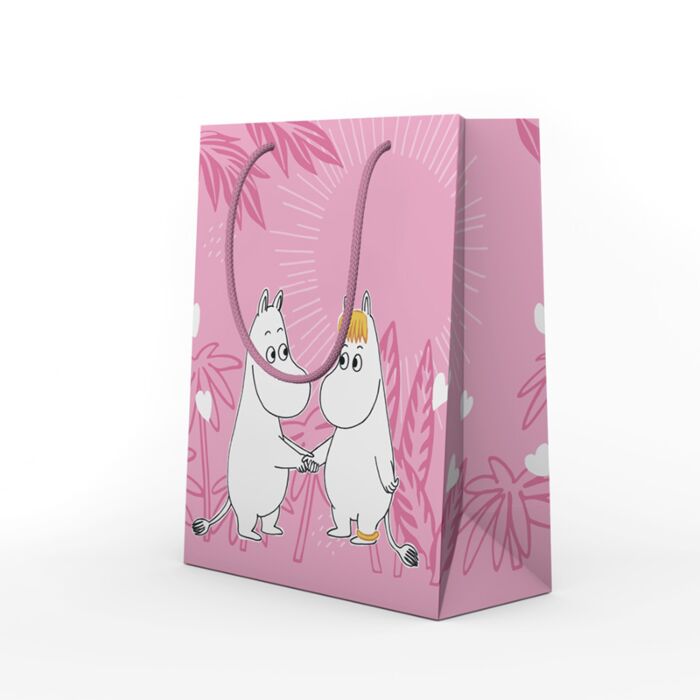 Bolsa de Regalo Mumin Moomin Tammi Mediana Rosa 