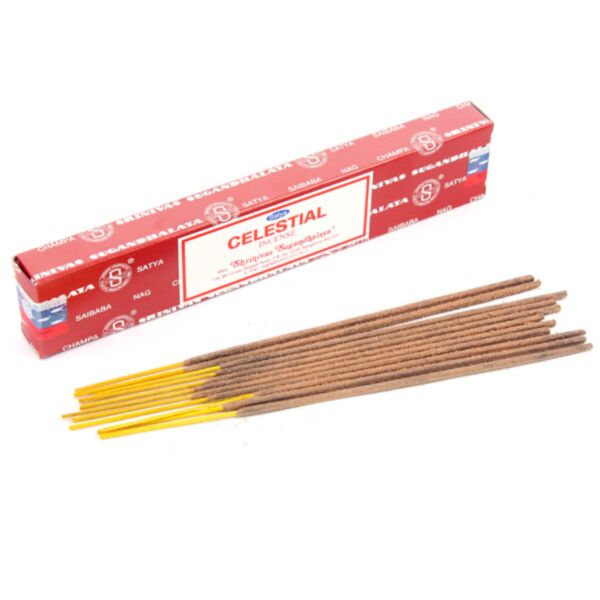 12 Varillas de Incienso Nag Champa Satya Celestial