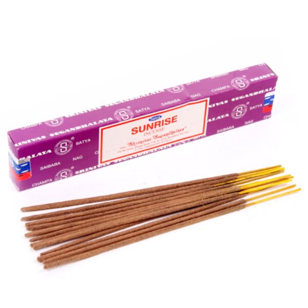 12 Varillas de Incienso Nag Champa Satya Amanecer